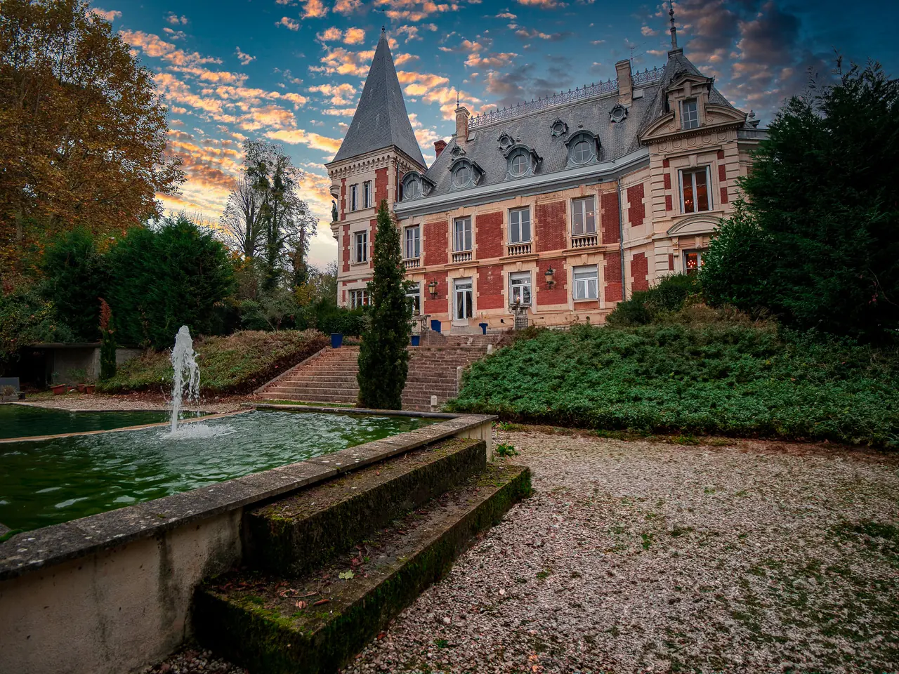 Photo d'un château pour un site de lieu de réception